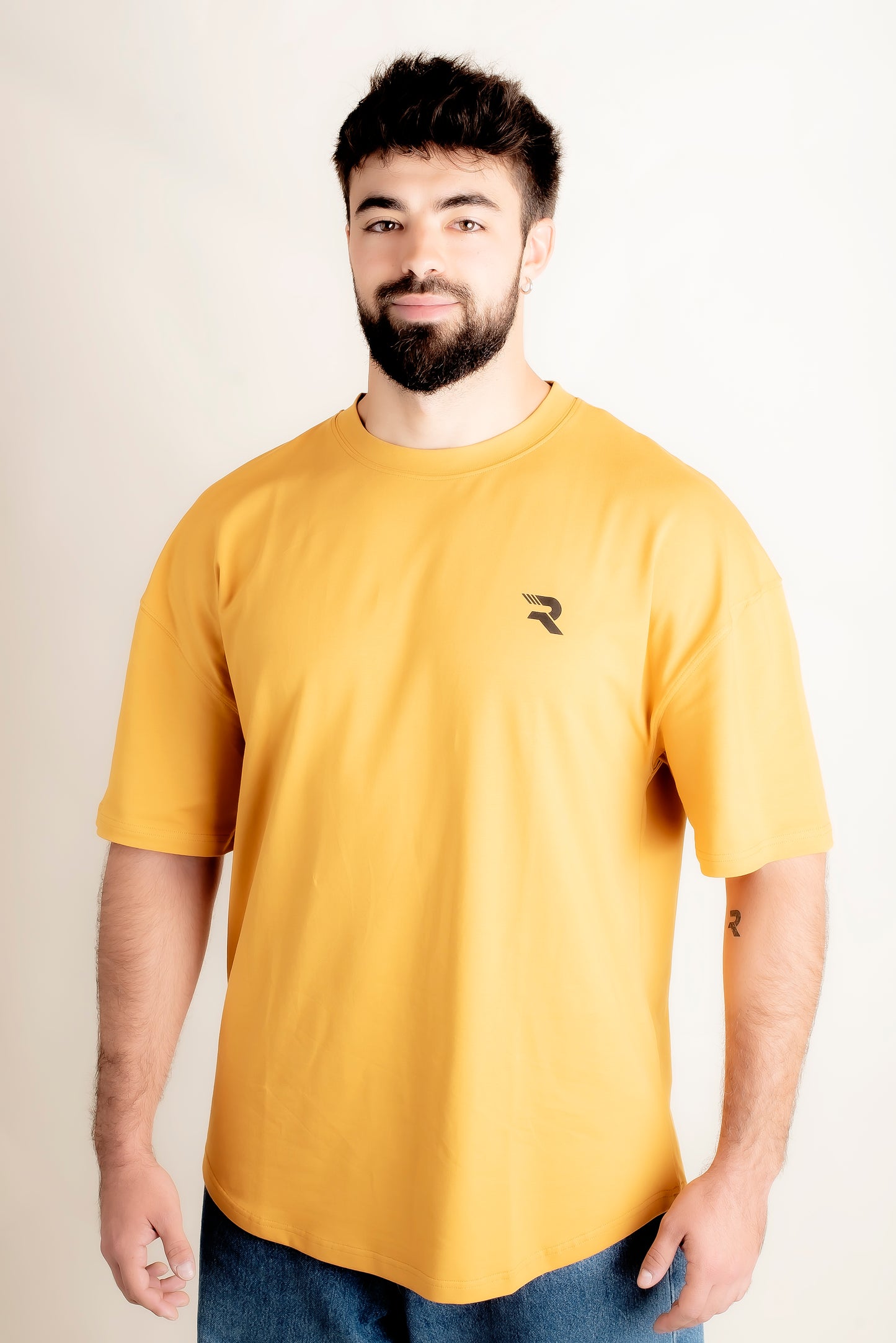 Oversize shirt yellow